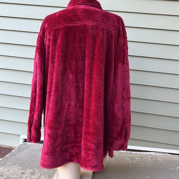 Like new AP•NY hot pink button-down lined jacket - Picture 7 of 16